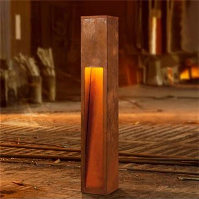 Decoratieve metalen buitenverlichting
