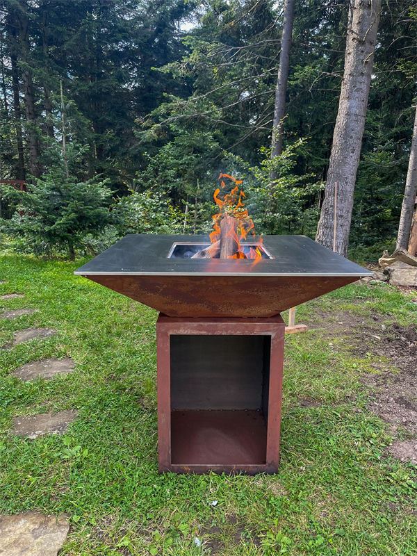 Houtskoolbarbecue Grillkachel